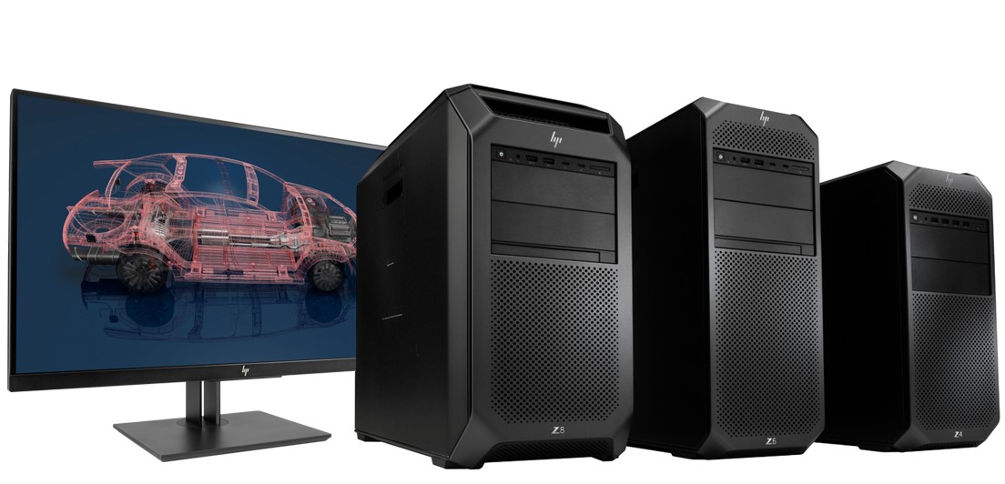 HP Z Workstation einfach und online selbst konfigurieren.